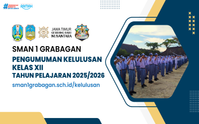 PENGUMUMAN KELULUSAN SISWA KELAS XII SMAN 1 GRABAGAN TAHUN PELAJARAN 2025/2026